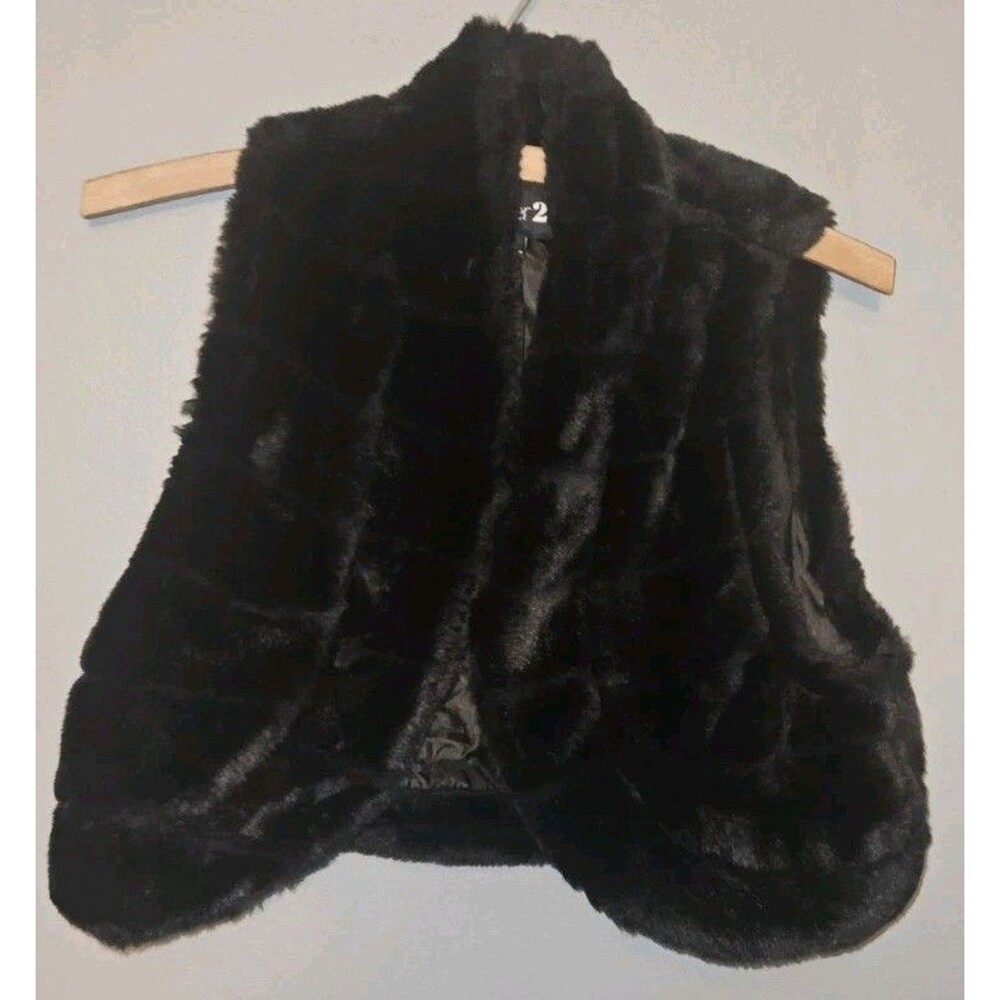 Forever 21 Women's Black Waistcoats-vests (Small)